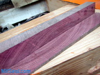 Purple Heart Walnut-Covering Board 038--POST
